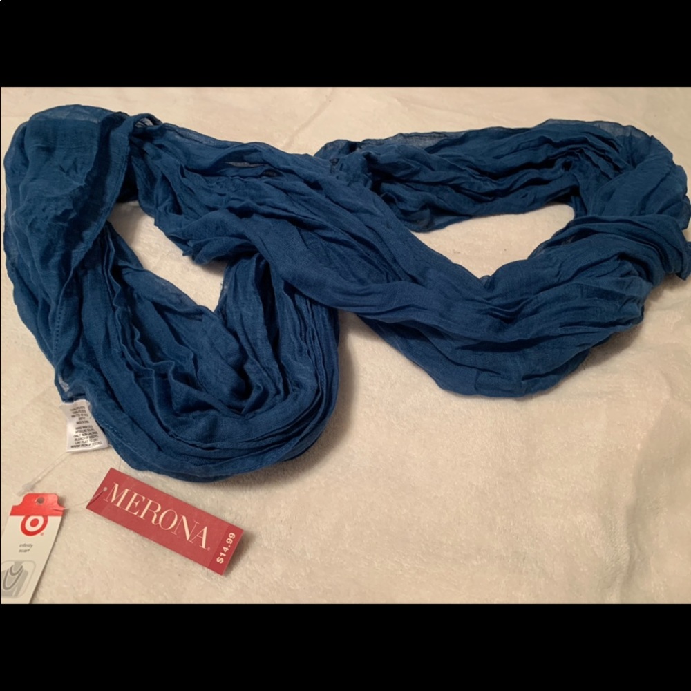 Blue and Pink Scarves
